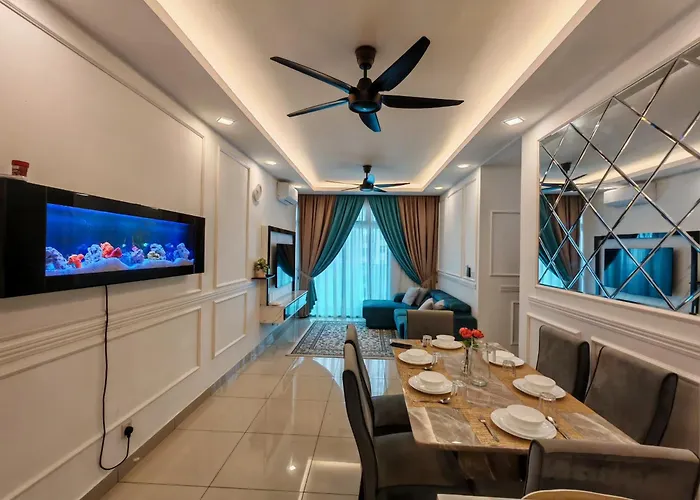 Near Mmhe - 3 Bedrooms Homestay Meridin Bayvue Pasir Gudang