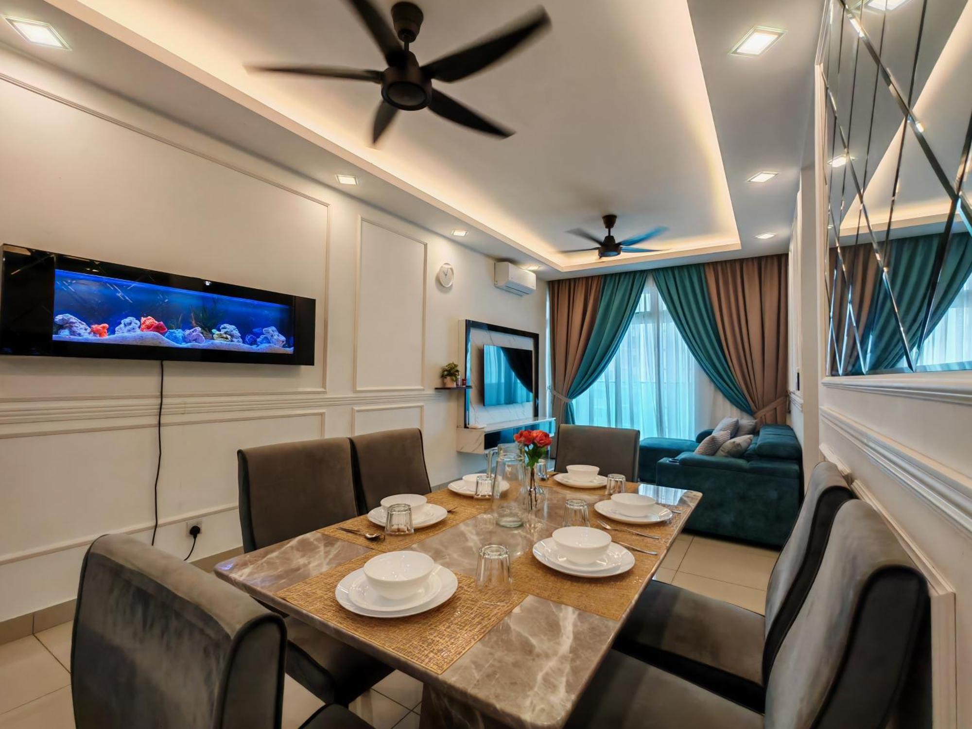Near Mmhe - 3 Bedrooms Meridin Bayvue Pasir Gudang Masai